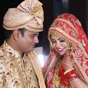 Saleem Zaidi with wife