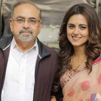 Ridhi-Dogra with Father